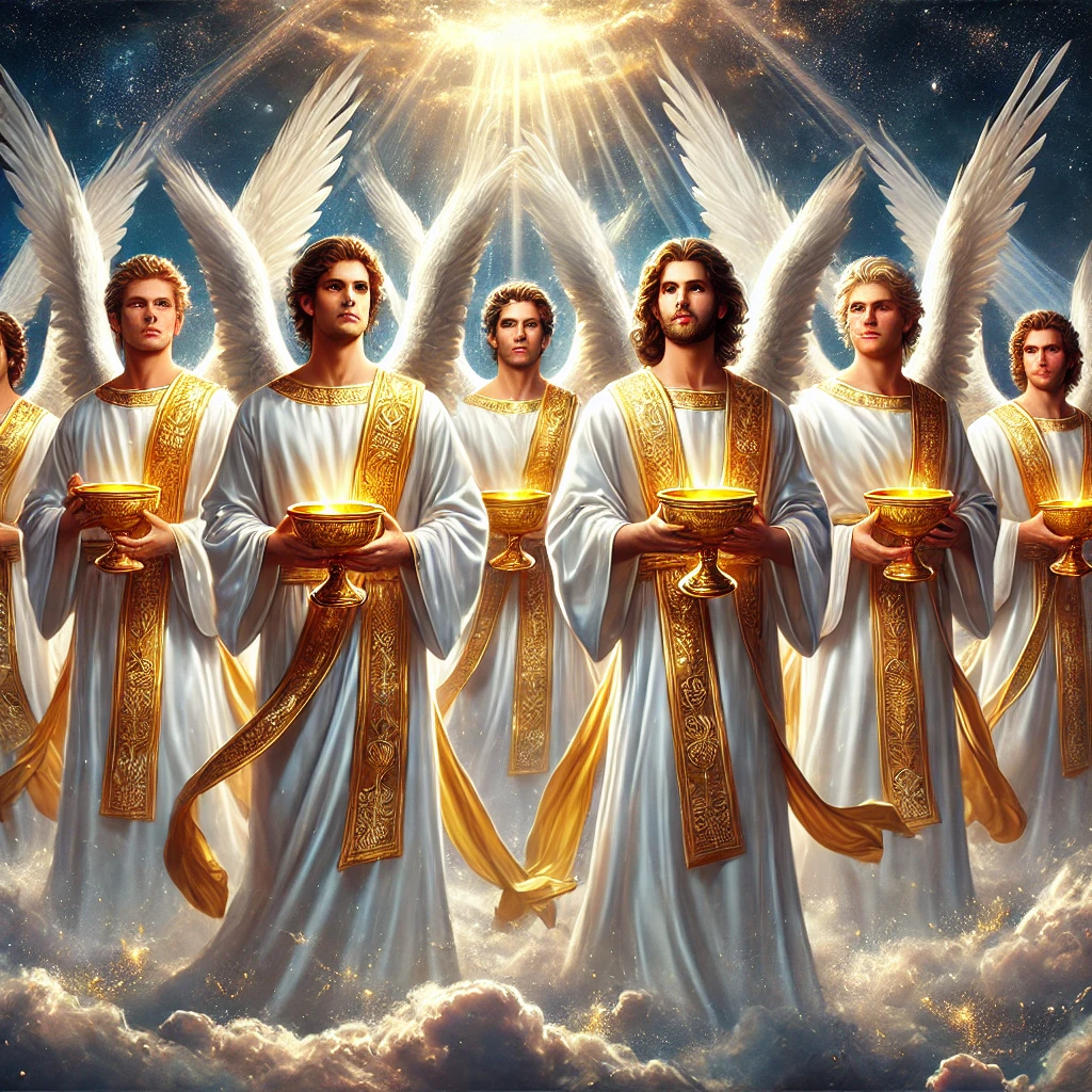seven bowl judgments and seven angels