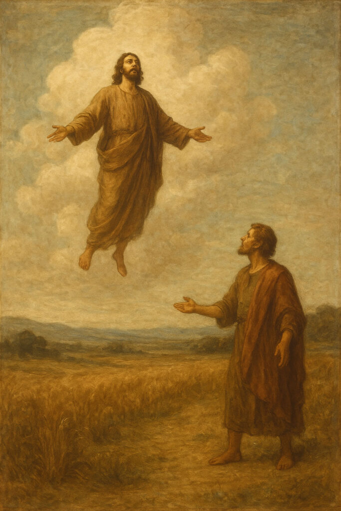 Infographic on what is the rapture of the church.