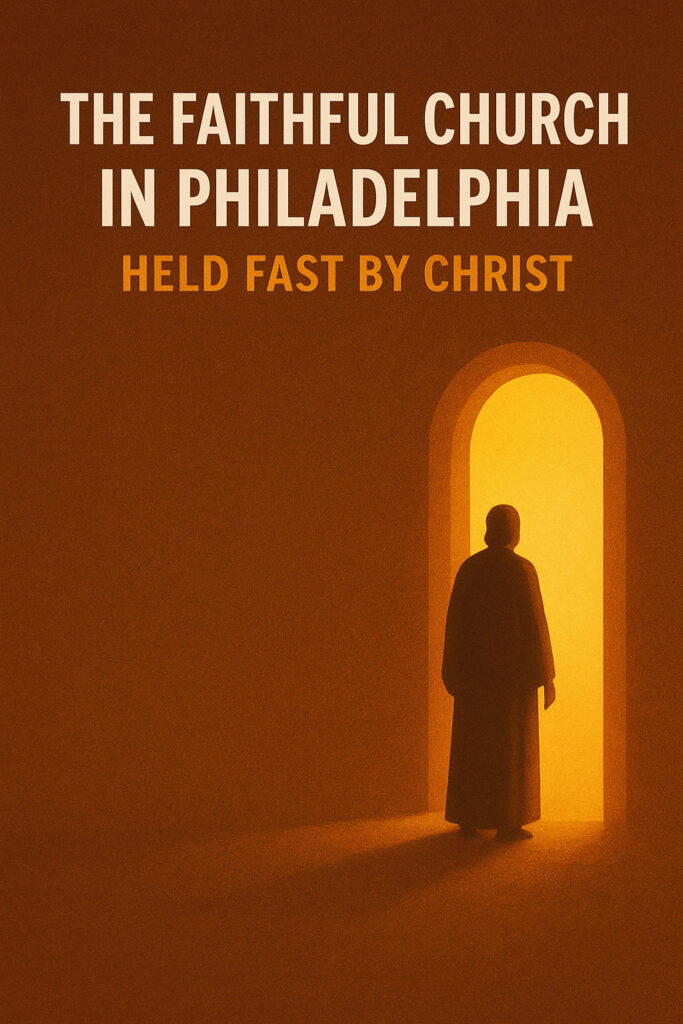 Infographic image of the church in Philadelphia.