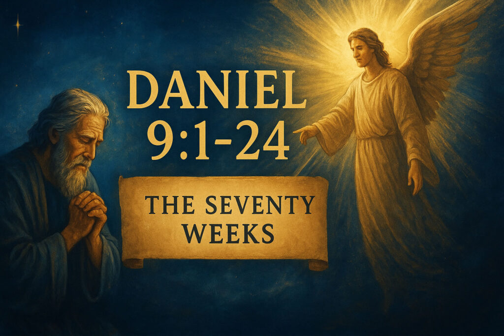 Infographic on the seventy weeks of Daniel.
