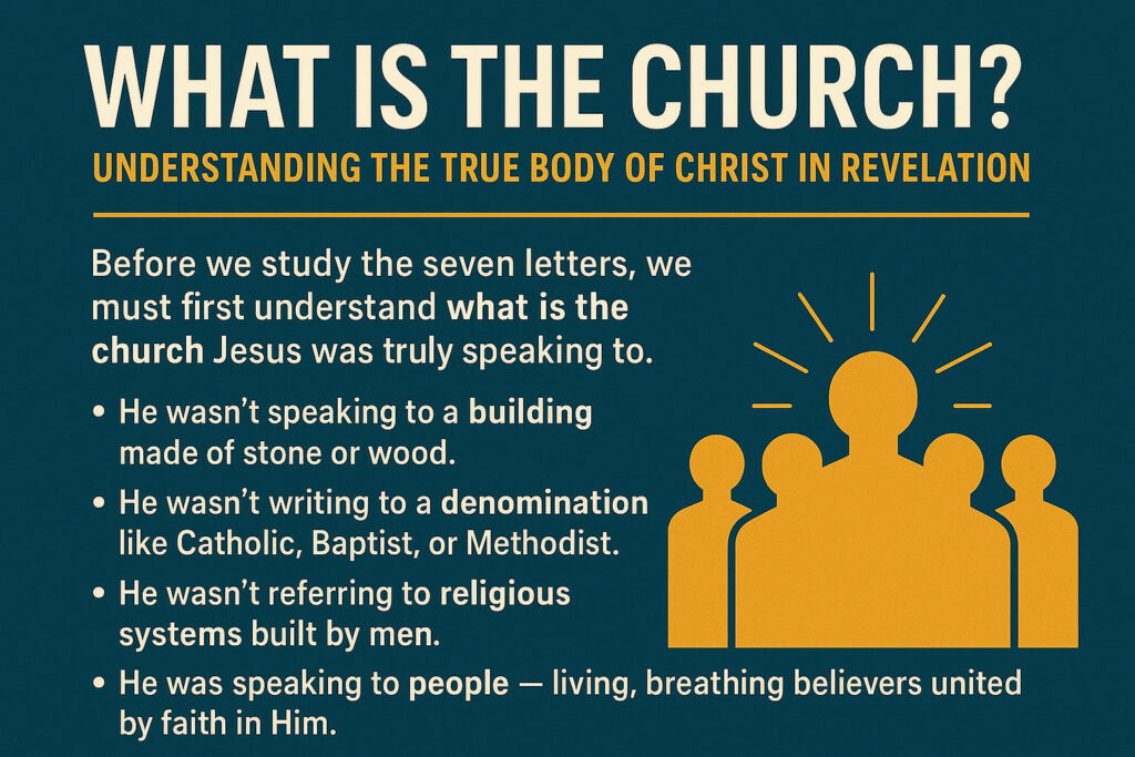 Infographic explaining what is the church.