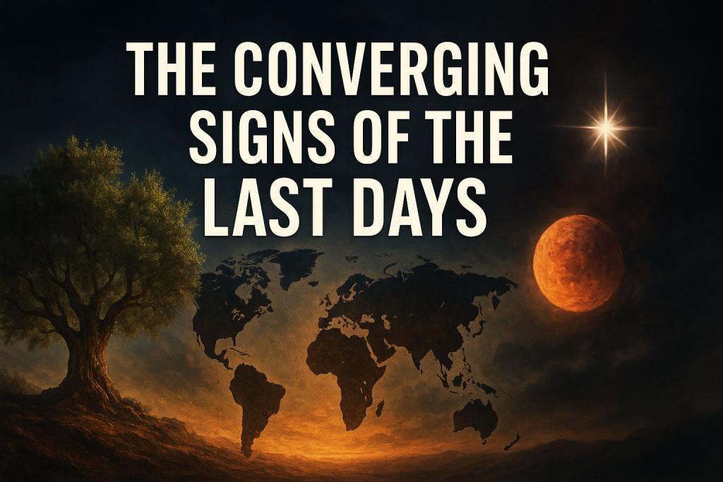 infographic on the biblical signs of the last days.